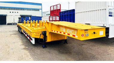 4 Axle Low Bed Trailer will be sent to Saudi Arabia