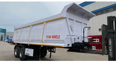 Rear Dump Semi Trailer will be Sent to Saudi Arabia