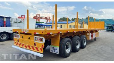 New Semi Flatbed Trailers will be sent to Saudi Arabia