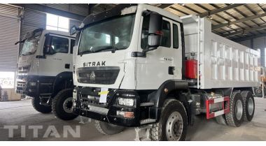 Used Sitrak Dump Truck will be sent to Saudi Arabia