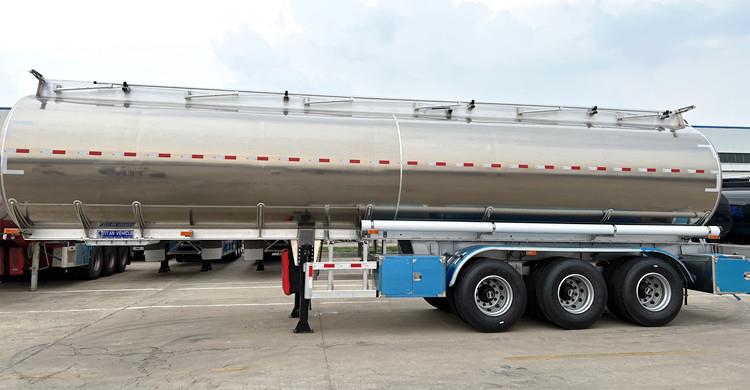 45000 Liters Aluminum Tanker Trailer for Sale in Saudi Arabia