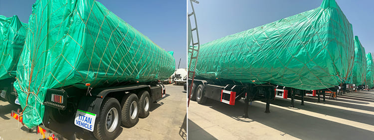 3 Axle 45000 Litres Diesel Tanker Trailer for Sale in Saudi Arabia