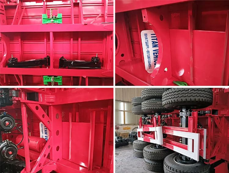3 Axle Flatbed Trailer for Sale in Saudi Arabia
