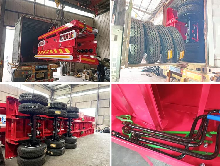 3 Axle Flatbed Trailer for Sale in Saudi Arabia