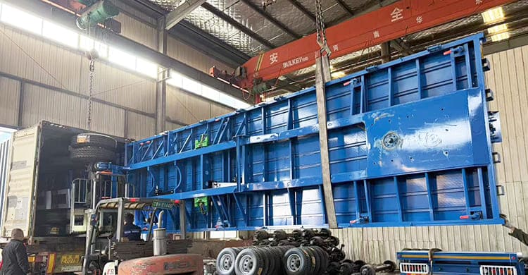  New 40 Feet Flatbed Trailer for Sale in Saudi Arabia