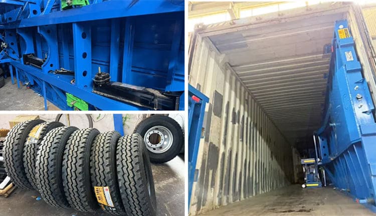New 40 Feet Flatbed Trailer for Sale in Saudi Arabia