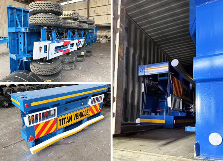 New 40 Feet Flatbed Trailer for Sale in Saudi Arabia