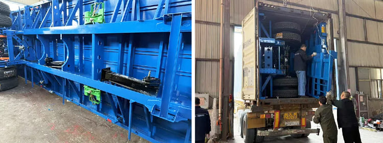 New 40 Feet Flatbed Trailer for Sale in Saudi Arabia
