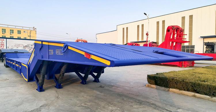 2 Line 4 Axle 120 Ton Removable Gooseneck Trailer for Sale in Saudi Arabia