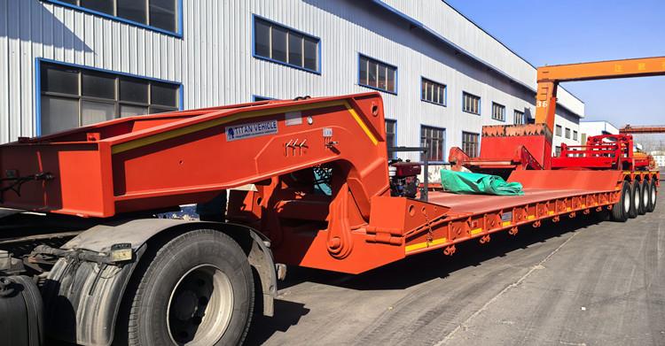 4 Axle Detach Lowboy Trailer for Sale in Saudi Arabia