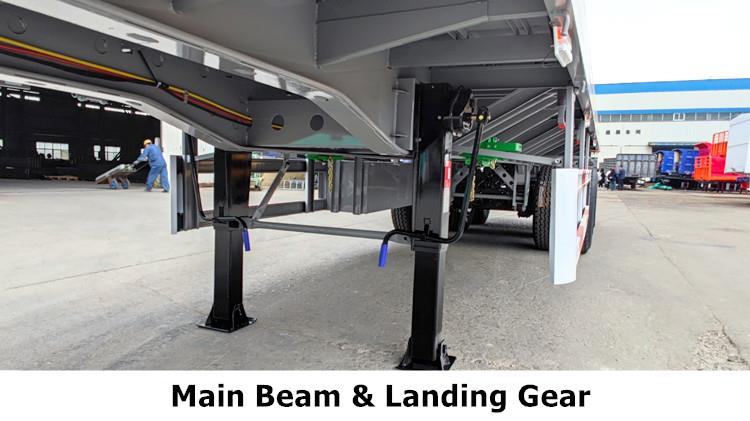 New 3 Axle Semi Flatbed Trailers for Sale | 40 Feet Flatbed Trailer Price in Saudi Arabia