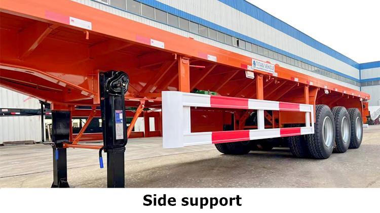 40FT Flat Bed Trailers for Sale Near Me in Saudi Arabia Jeddah