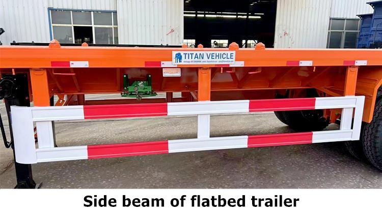 40FT Flat Bed Trailers for Sale Near Me in Saudi Arabia Jeddah