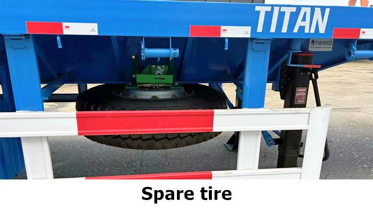 Cheap Tri Axle 40 Ft Flatbed Trailer for Sale Cost in Saudi Arabia Dammam