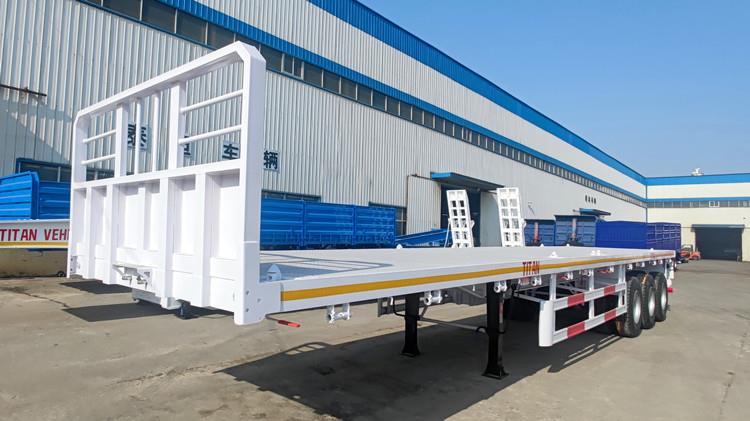 40 Foot Flat Bed Trailer for Sale Price Cost in Saudi Arabia KSA