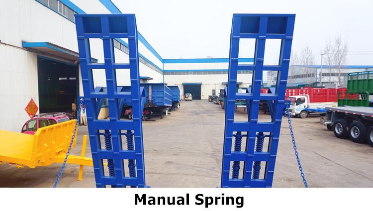 40 Feet 50 Ton Low Bed Semi Trailer for Sale in Saudi Arabia KSA