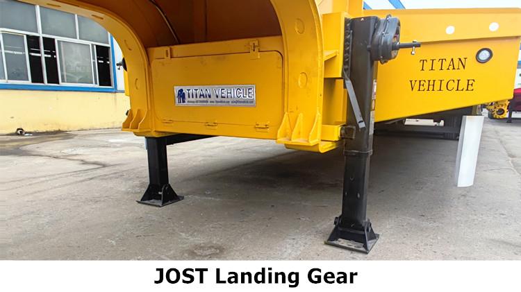 4 Axle Truck Low Loader Trailer for Sale in Saudi Arabia Dammam