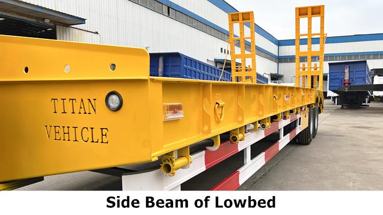 2 Axle Lowbed Trailer Truck for Sale in Saudi Arabia Riyadh