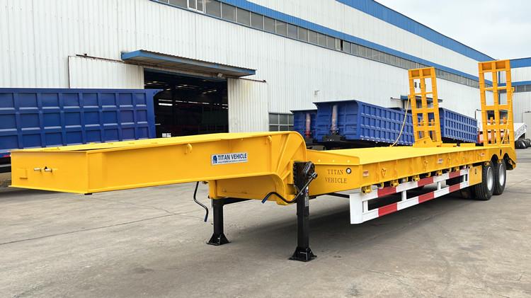 2 Axle Lowbed Trailer Truck for Sale in Saudi Arabia Riyadh