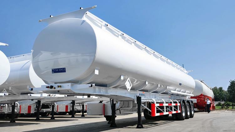 Diesel Fuel Tanker Trailer for Sale in Saudi Arabia Dammam