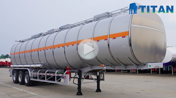 Stainless Steel Petrol Tanker Trailer for Sale Price in KSA