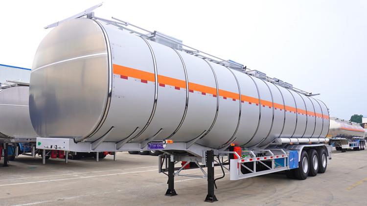 Stainless Steel Petrol Tanker Trailer for Sale Price in KSA