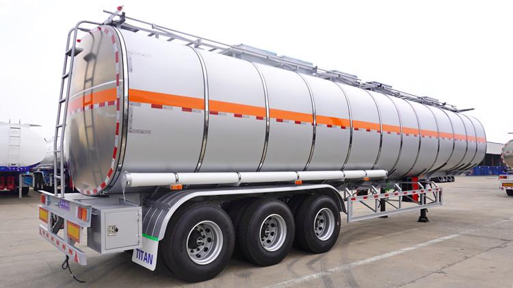 Stainless Steel Petrol Tanker Trailer for Sale Price in KSA