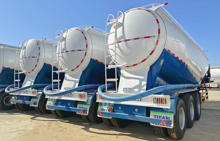 Cement Bulker Truck Price - Bulk Powder Tanker Trailer for Sale in Saudi Arabia