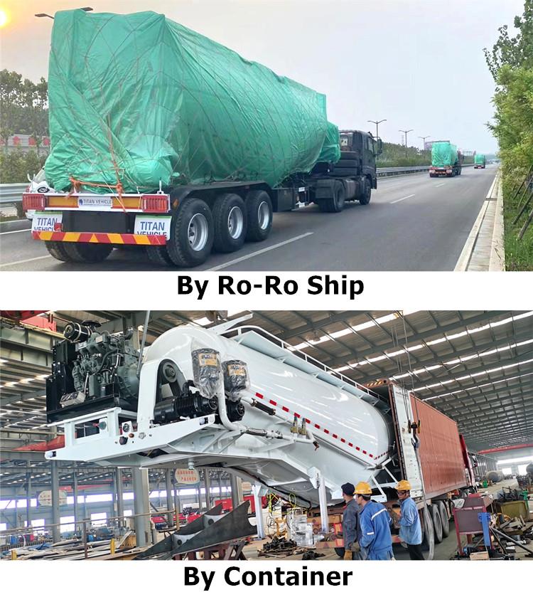Bulk Cement Tanker Silo Semi Trailer for Sale in Saudi Arabia Riyadh