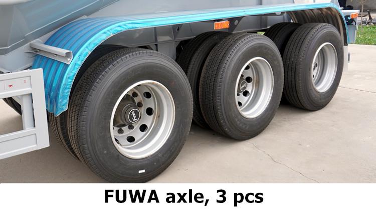 Bulk Cement Tanker Silo Semi Trailer for Sale in Saudi Arabia Riyadh