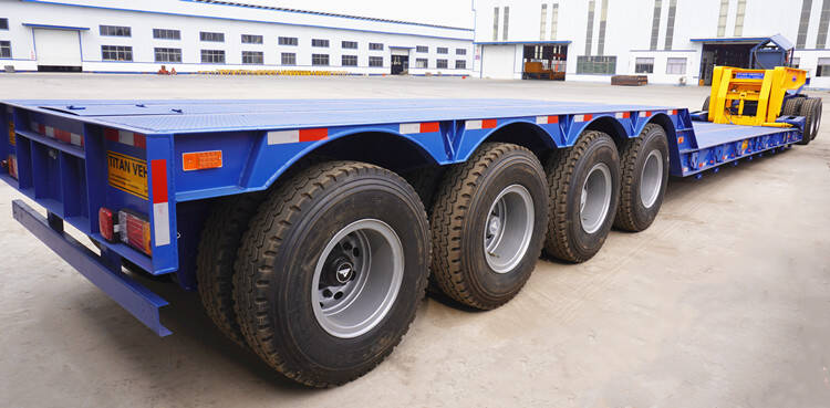 Front Loading Removable Gooseneck Trailer in Saudi Arabia Dammam