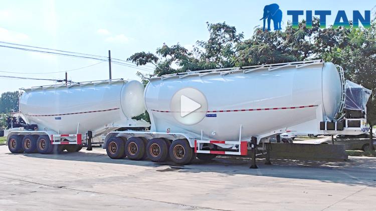 B Double Cement Tanker Trailer for Sale in Saudi Arabia