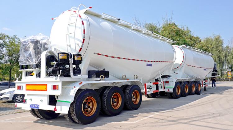 B Double Cement Tanker Trailer for Sale in Saudi Arabia