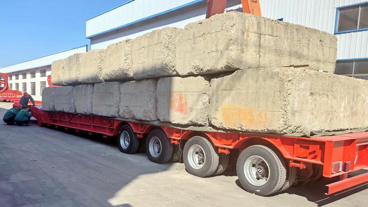 Folding Gooseneck Lowboy Trailer for Sale in Saudi Arabia