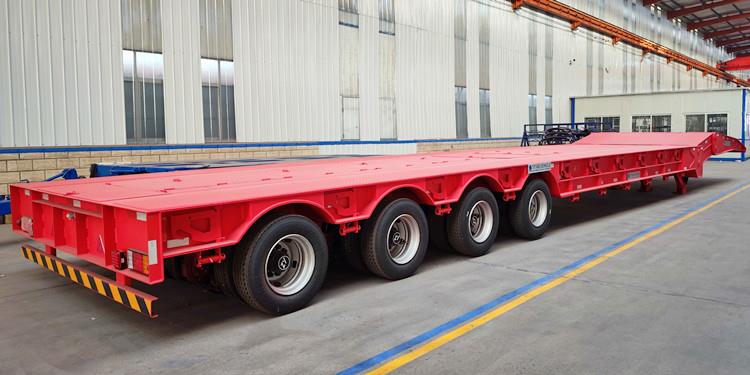 Folding Gooseneck Lowboy Trailer for Sale in Saudi Arabia