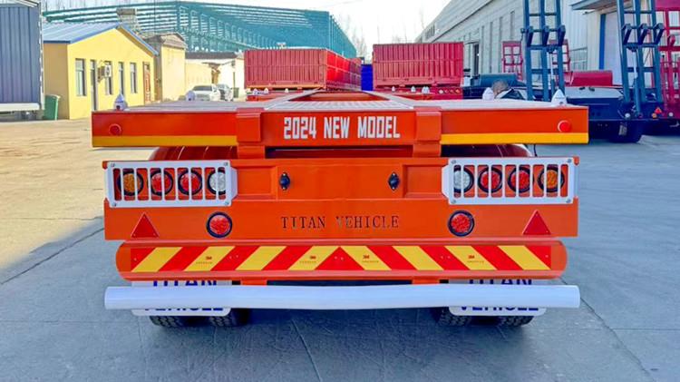 Tri Axle 40 Foot Container Chassis Trailer for Sale Near Me in Saudi Arabia