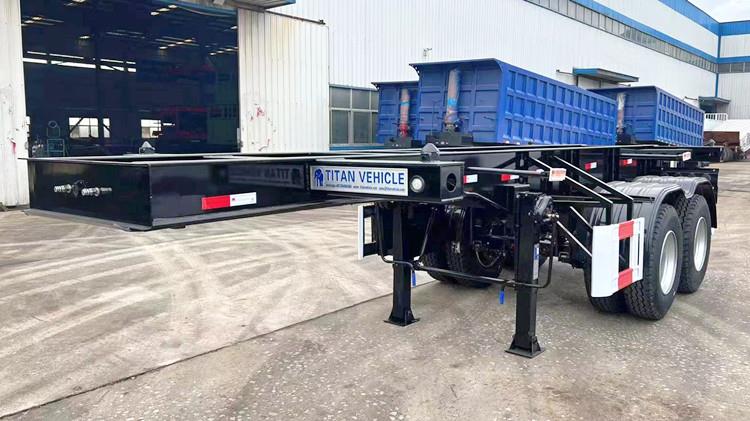 20 Ft Shipping Container Trailer for Sale in Saudi Arabia