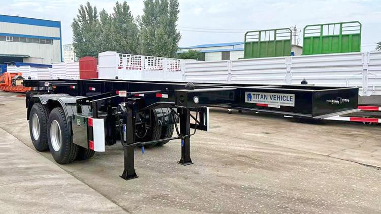 20 Ft Shipping Container Trailer for Sale in Saudi Arabia