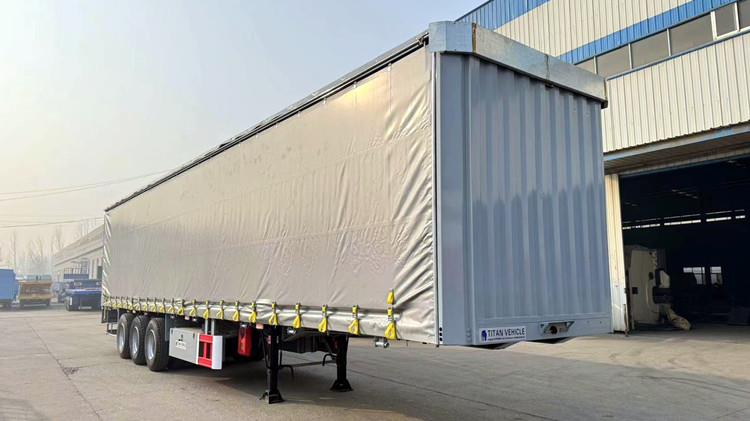 45FT Curtainside Tautliner Trailer for Sale in Saudi Arabia