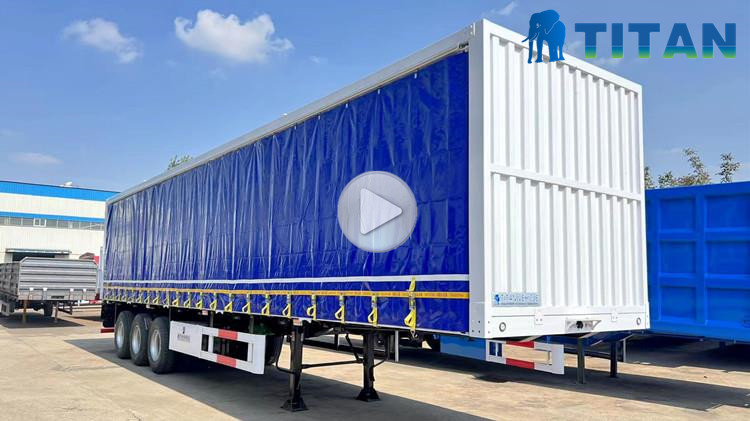 40 Foot Flatbed Curtain Side Trailer for Sale in Saudi Arabia