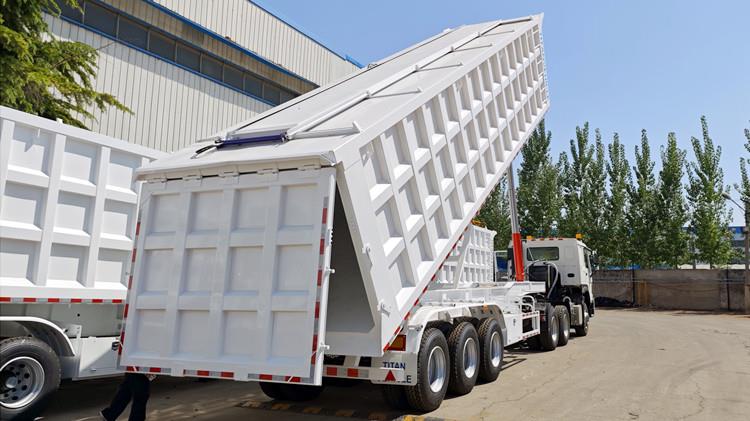 Grain Tipper Semi Trailer for Sale in Saudi Arabia