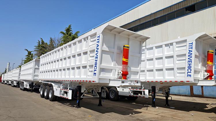 Grain Tipper Semi Trailer for Sale in Saudi Arabia