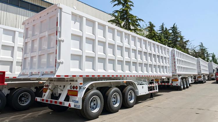 Grain Tipper Semi Trailer for Sale in Saudi Arabia
