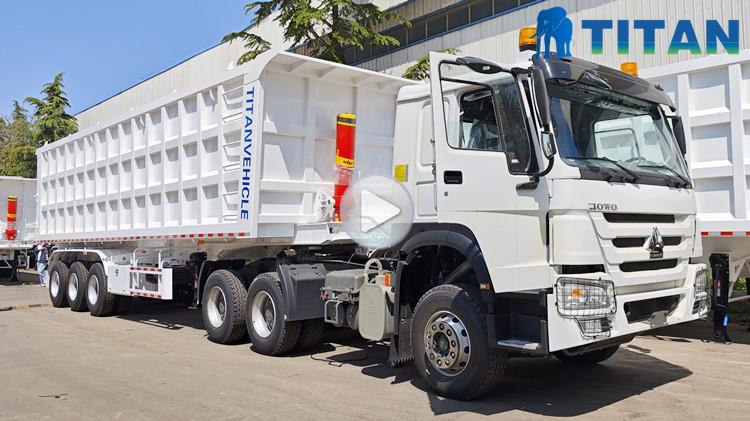 Grain Tipper Semi Trailer for Sale in Saudi Arabia