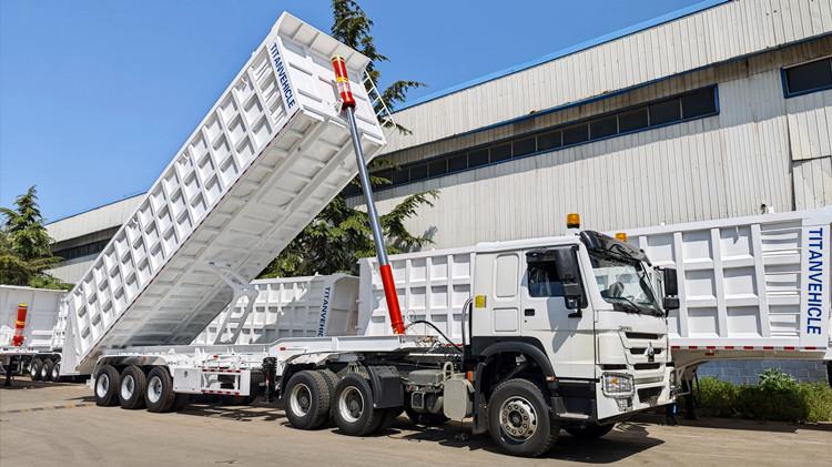 Grain Tipper Semi Trailer for Sale in Saudi Arabia