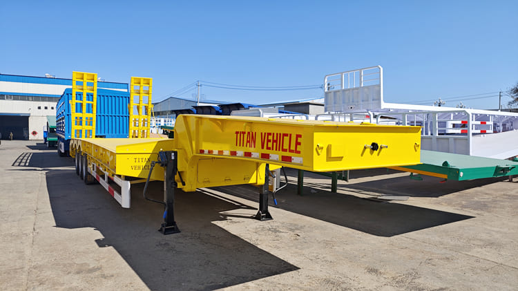 Lowbed Trailer Types for Sale in Saudi Arabia 