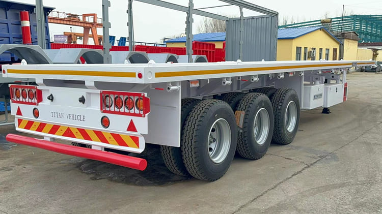 Tri Axle Trailer for Sale in Saudi Arabia