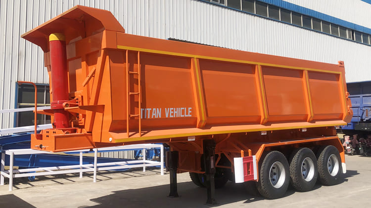 End Dump Trailer for Sale in Saudi Arabia