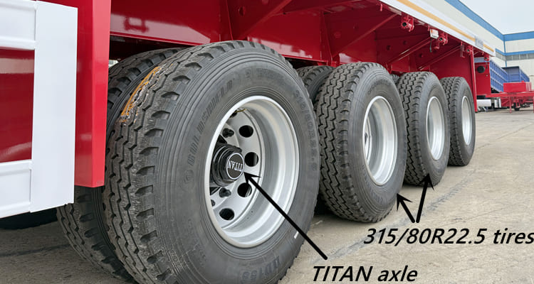 Flatbed Semi Trailer for Sale Near Me in Saudi Arabia