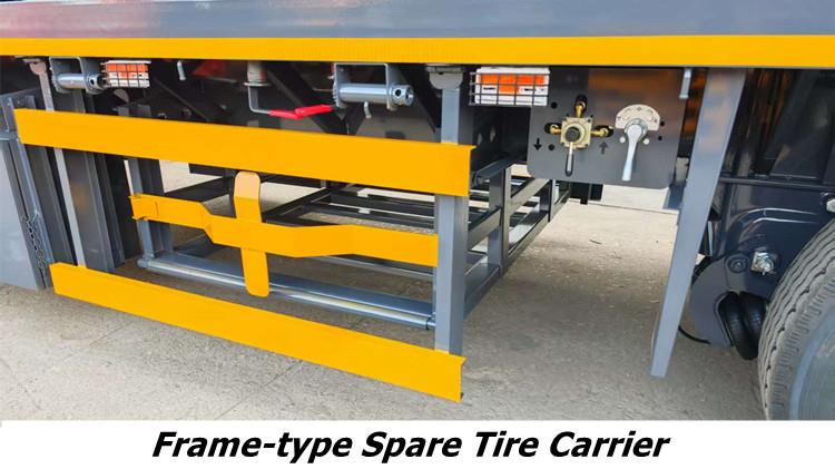 3 Axle Stanchion Flatbed Trailer Specially Customized for Saudi Arabic Market
